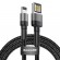 Lightning USB cable (reversible) Baseus Cafule 2.4A 1m (gray-black) фото 1