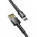 Lightning USB cable (reversible) Baseus Cafule 2.4A 1m (gray-black) image 2