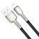 USB cable for Lightning Baseus Cafule, 2.4A, 0,25m (black) paveikslėlis 4