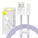USB cable for Lightning Baseus Dynamic 2 Series, 2.4A, 1m (purple) image 1