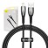 USB cable for Lightning Baseus Glimmer Series, 2.4A, 1m (Black) image 1