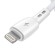 USB to Lightning cable Vipfan Racing X05, 3A, 1m (white) image 1