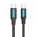 USB-C 2.0 to Mini-B cable Vention COWBF 2A 1m black image 1