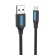 Cable USB 2.0 A to Micro USB Vention COLBC 3A 0,25m black paveikslėlis 3