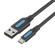 Cable USB 2.0 A to Micro USB Vention COLBC 3A 0,25m black paveikslėlis 5