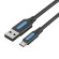 USB 2.0 A to Micro-B cable Vention COLBG 3A 1,5m black paveikslėlis 5