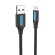 USB 2.0 A to Micro-B cable Vention COLBG 3A 1,5m black paveikslėlis 3