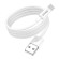 USB to Micro USB cable VFAN X03, 3A, 1m (white) paveikslėlis 3