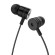 Foneng EP200 wired, in-ear headphones, mini jack (black) фото 2