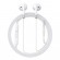 Wired Earphones JR-EW01, Half in Ear (White) image 1
