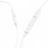 Wired in-ear headphones VFAN M14, USB-C, 1.1m (white) image 3