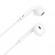 Wired in-ear headphones VFAN M14, USB-C, 1.1m (white) image 2