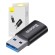 Baseus Ingenuity USB-A to USB-C adapter OTG (black) image 1
