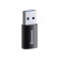 Baseus Ingenuity USB-A to USB-C adapter OTG (black) image 2