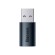 Baseus Ingenuity USB-A to USB-C adapter OTG (blue) фото 4