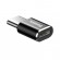 Baseus Micro USB to USB Type-C adapter - black фото 5
