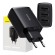 Baseus Compact Quick Charger, 3x USB, 17W (Black) image 1