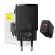 Baseus Compact Quick Charger, USB, USB-C, 20W (black) image 1