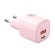 Charger GaN 33W Mcdodo CH-0155 USB-C, USB-A (pink) image 1