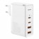 Travel Charger Baseus GaN2 Pro Quick  2x USB + 2x USB-C, 100W, EU (white) image 3