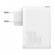 Travel Charger Baseus GaN2 Pro Quick  2x USB + 2x USB-C, 100W, EU (white) image 4