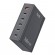 Universal Wall Charger Budi 350, GaN PD+ QC3.0, 5xUSB-C+1xUSB-A, 160W US/UK/EU (black) image 2