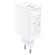 Wall charger Acefast A29 PD50W GAN, 2x USB, 50W (white) image 1