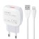 Wall charger  LDNIO A1307Q 18W +  Lightning cable image 1