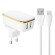 Wall charger  LDNIO A2204 2USB + Lightning cable image 1