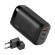 Wall charger Remax, RP-U55, 2x USB-C, USB, EU 65W (black) image 1