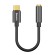 Baseus L54 Audio Adapter USB-C + mini jack 3,5mm (Black) фото 2