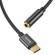 Baseus L54 Audio Adapter USB-C + mini jack 3,5mm (Black) фото 3