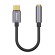 Baseus L54 Audio Adapter USB-C + mini jack 3,5mm (Black+Gray) image 2