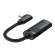USB-C to AUX mini jack 3.5mm + USB-C adapter, Mcdodo CA-1880 (black) image 3