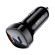 Car Charger Acefast B4, 66W, USB-C + USB, with display (black) image 2