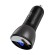 Car Charger Acefast B6 63W, USB + USB-C, with display (black) image 2