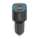 Car charger Budi 065R, 2x USB-C, PD 60W (black) image 1