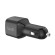 Car charger Budi 065R, 2x USB-C, PD 60W (black) image 2