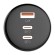 LDNIO C102 Car Charger, USB + 2x USB-C, 160W + USB to Micro USB Cable (Black) фото 5