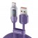 Cable USB to USB-C Toocki TXCTYX05-P, 1m, FC 66W (purple) paveikslėlis 1