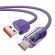 Cable USB to USB-C Toocki TXCTYX05-P, 1m, FC 66W (purple) paveikslėlis 2