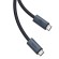 Quick Charge USB-C Baseus Flash 240W 1m (black) paveikslėlis 4