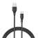 USB 2.0 to USB-C cable Vention CTHBC 3A, 0,25m black image 1