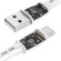 USB to USB-C cable VFAN Racing X05, 3A, 3m (white) paveikslėlis 3