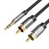 Cable Audio 3.5mm Male to 2x RCA Male Vention BCFBG 1.5m Black image 1