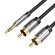Cable Audio 3.5mm Male to 2x RCA Male Vention BCFBH 2m Black paveikslėlis 1