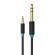 Audio Cable TRS 3.5mm to 6.35mm Vention BABBH 2m, Black image 1