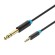 Audio Cable TRS 3.5mm to 6.35mm Vention BABBF 1m, Black paveikslėlis 2