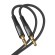 Audio Cable XO mini jack 3,5mm AUX, 2m (Black) image 2