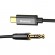 Baseus Yiven Audio cable USB-C to mini jack 3,5mm, 1.2m (Black) image 3